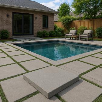Garden tiles "Shato" 750*750*40